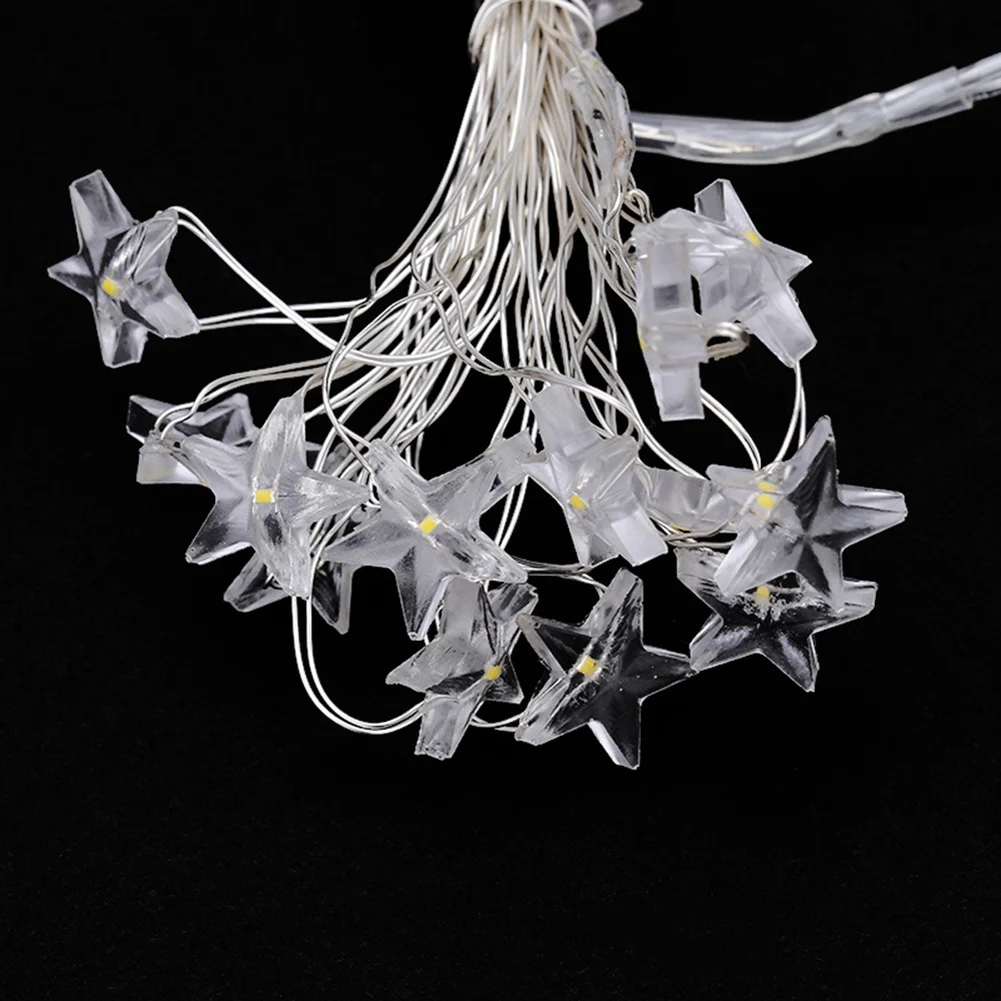 

5m 50LED Star Fairy Light String Battery Operated Romantic Party Decor Lamp Tape Wedding Home Indoor Decoration