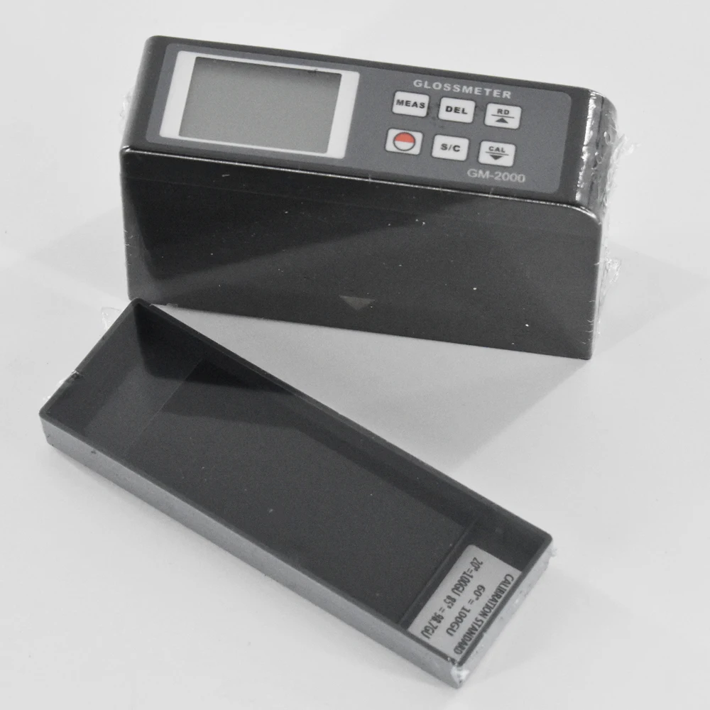 

Digital Gloss Meter GM-2000 20/60/85 Degree Multi-Angle Glossmeter 0.1-2000 Gu Surface Cleaning GlossMeter Tester