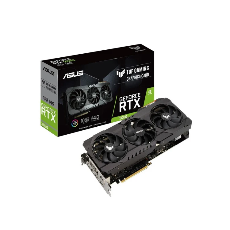 

Asus GeForce RTX 3080 10G LHR Version Graphics Card AI 320bit PCI Express 4.0 16X PC RTX 3080 Gaming Video Card GDDR6X