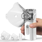 Мини портативный ингалятор небулайзер для взрослых и детей дыхательные ингаляторы ультразвуковой сетчатый небулайзер перезаряжаемый распылитель sade inalador nasal inalador nebulizador porttil automao inalador nebu