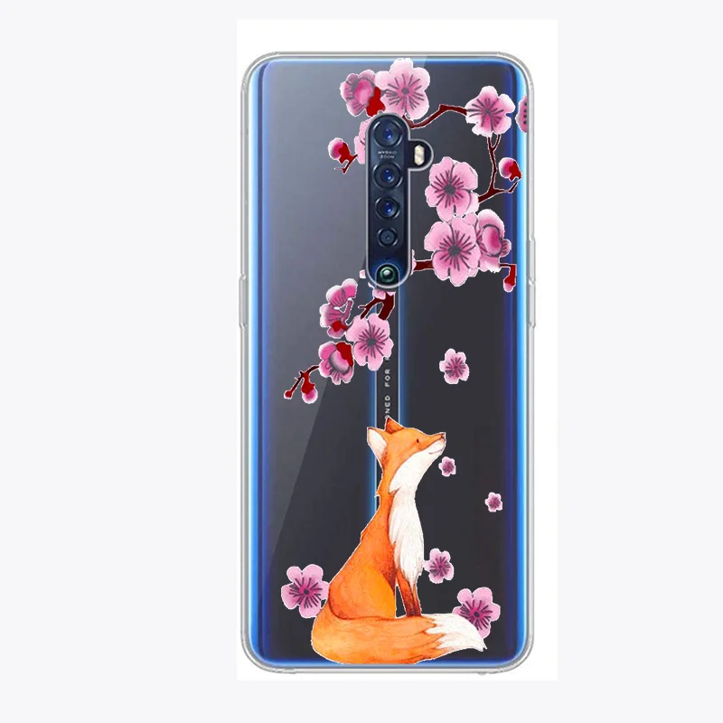 Phone Case For OPPO Reno 2 transparent TPU soft silicone dustproof shockproof oppo reno2 phone case oppo phone back cover
