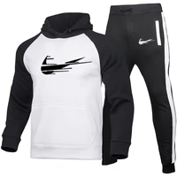 mens and womens sportswear hoodiestrousers jogging pants suit spring and autumn jogger sports suit sweatshirt pullover fashio