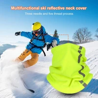 cycling neck scarf high elastic solid color lightweight windproof wear resistant neck gaiter neck gear for daily wear