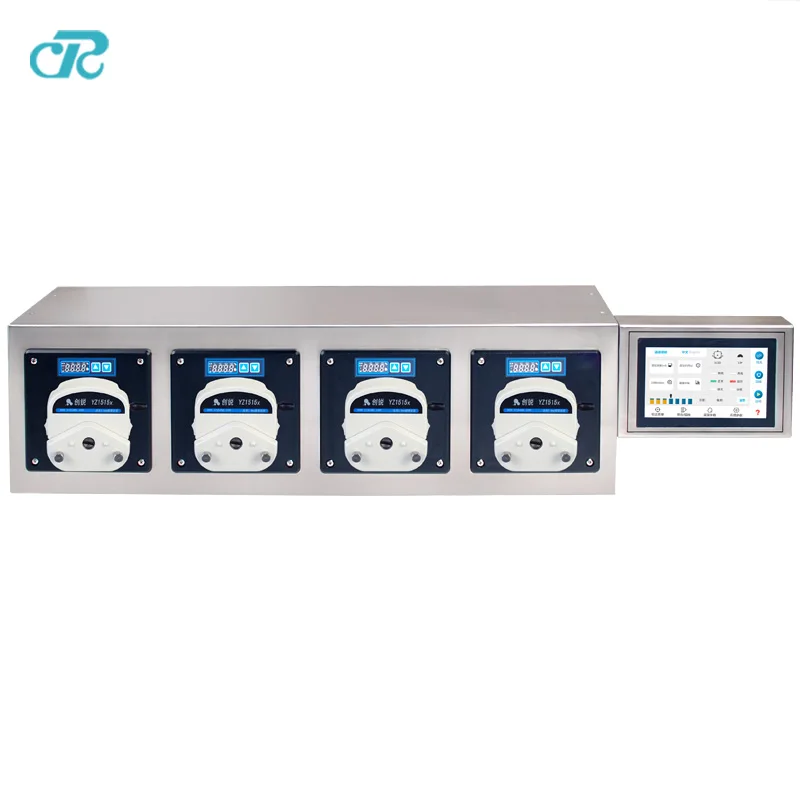 Dispensing Filling System Peristaltic Pump Max 2L/Min per Channel for Pharmeceutical Food Cosmetic Industries Packaging Machine