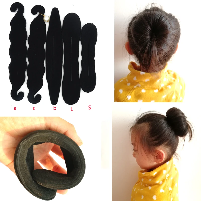 

Magic Sponge Hair Braiding Styling Tools Hair Twist Bun Maker Braid Accessories Wig Donut DIY Girls Women Headband