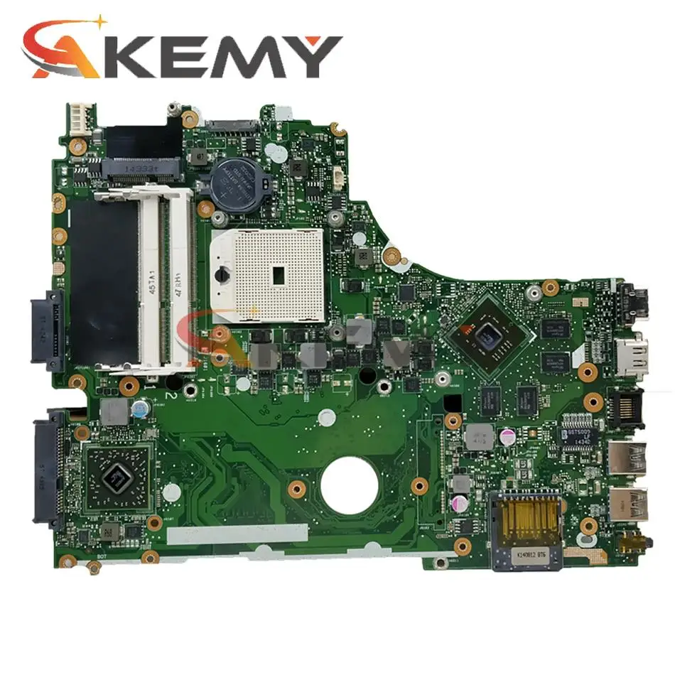 Материнская плата Akemy X750DP LVDS с (V2GB) графическим процессором для ноутбука Asus K550D X550DP