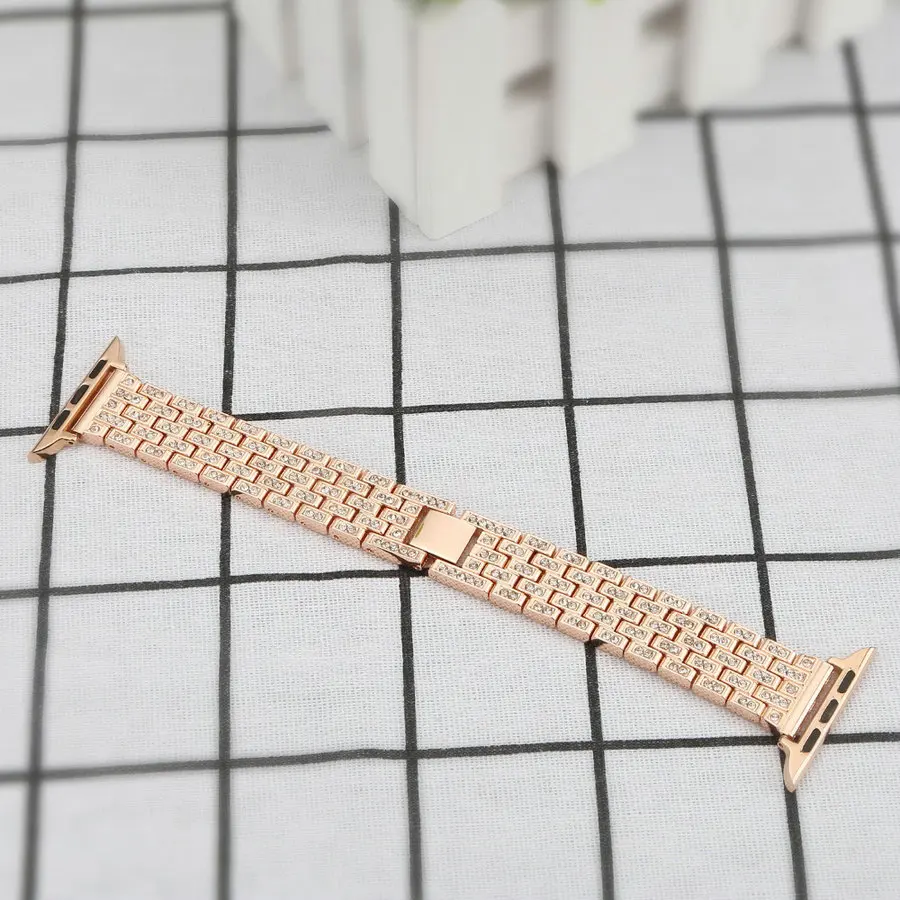 Для Apple Watch ремешок 38 мм 42 из нержавеющей стали металлический сменный Браслет