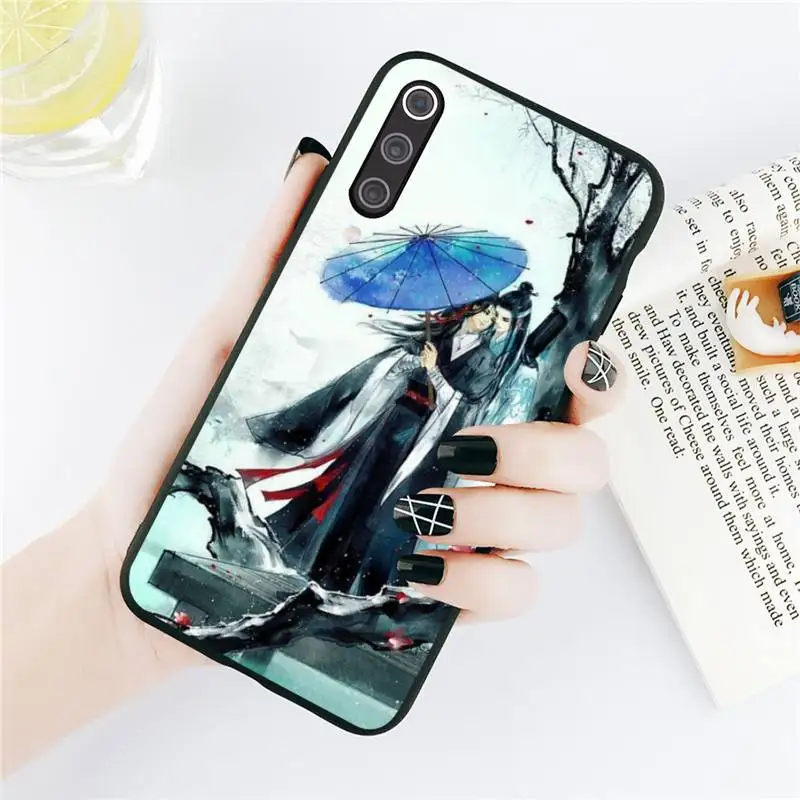 

mo dao zu shi anime Phone Case For Xiaomi Redmi note 7 8 9 t k30 max3 9 s 10 pro lite Luxury brand shell funda coque