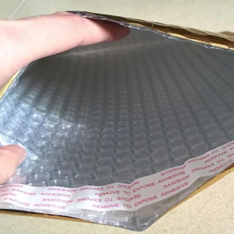 20 штук в партии проложенные пересылая конверт металлик с воздушно пузырчатой