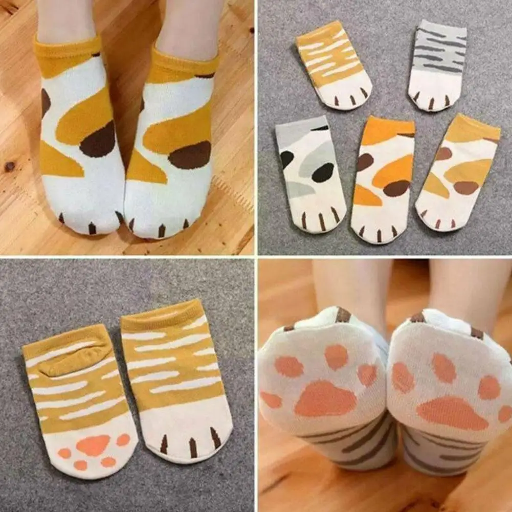 

1pc Spring Summer New Fashion Claw Socks Cotton Beautiful For Lady Ankle Socks Short Socks Girls Socks V8r5