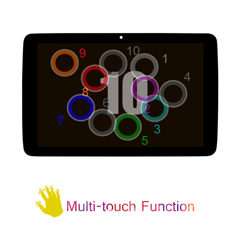 Srjtek 10.1&quot For LG G Pad 10.1 V700 VK700 LCD Display Touch Screen Digitizer Sensor Full Assembly Tablet PC Replacement Parts |