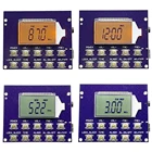 FM MW SW беспроводной радиоприемник Модуль 87-108 МГц 4,75-21,85 МГц Цифровые Часы светодиодный дисплей 3,7 В постоянного тока станция автоматическое хранение