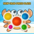 Фиджет Димпл игрушка для раннего обучения интенсивная тренировочная доска игрушки для рук для снятия стресса для детей и взрослых мягкий силиконовый милый антистресс P