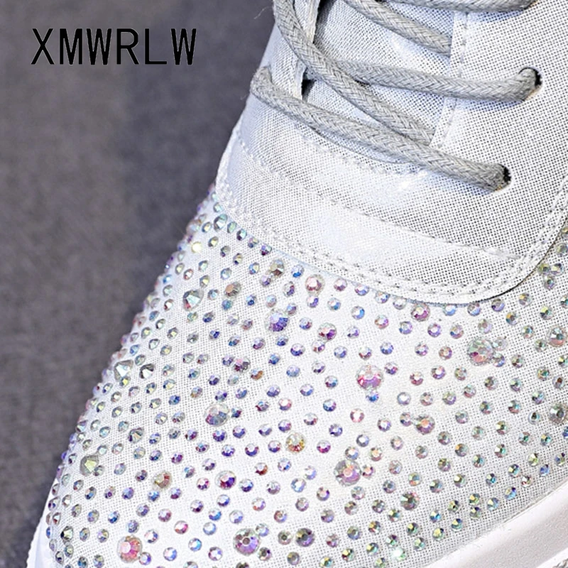 XMWRLW 2021 модные массивные кроссовки для женщин Осенняя обувь скрытый каблук