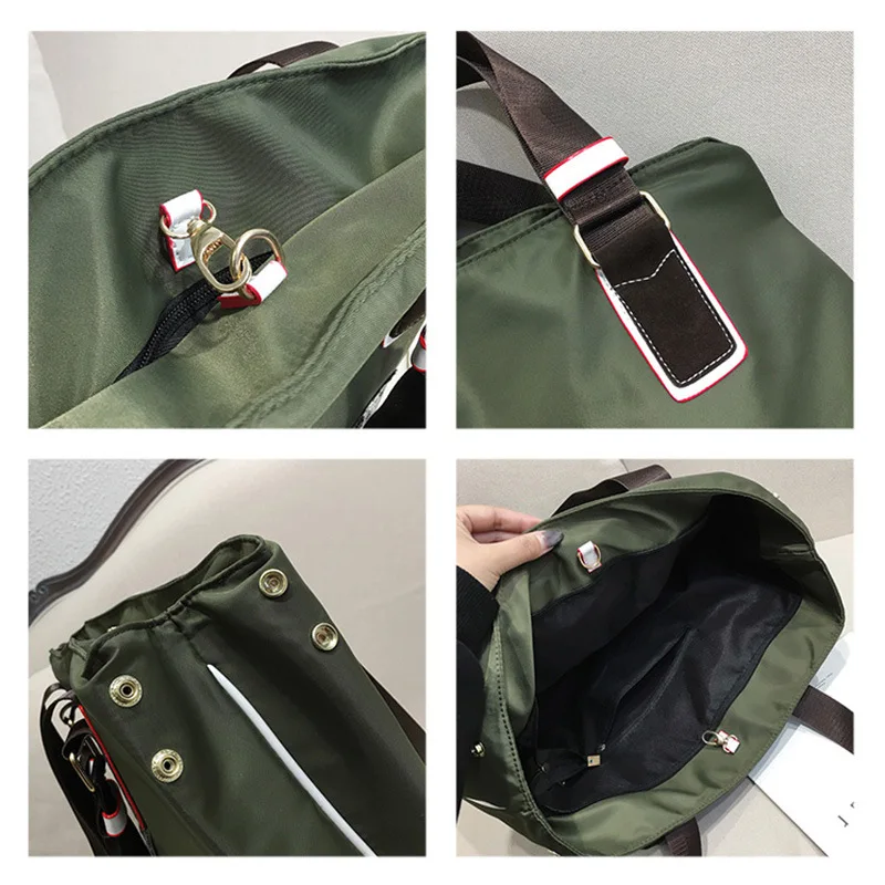 2022 New Casual Women Handbags Purse Waterproof Oxford Shoulder Bag Brand Design Luxury Wear-resistant Big Tote Messenger Bags | Багаж и