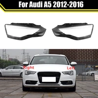 car front headlamp lamp case glass lamp shell headlight cover transparent lampshade for audi a5 2012 2013 2014 2015 2016