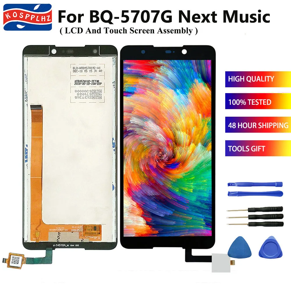 ЖК дисплей 5 7 дюйма для BQ Mobile 5707G BQ5707G + запасной сенсорный экран в сборе|Экраны