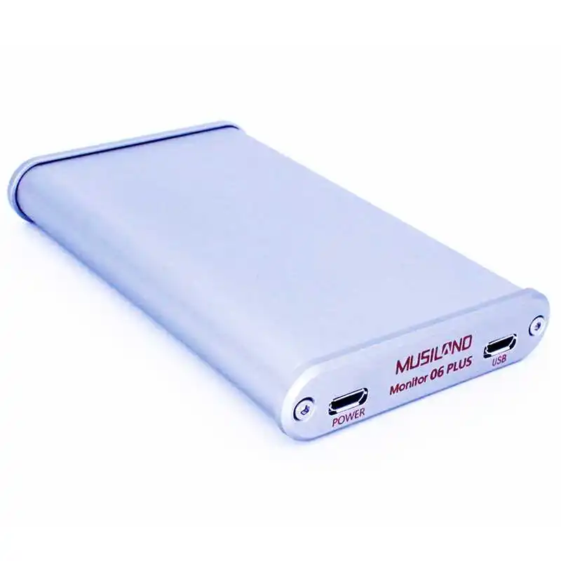 SILVER Новейшая Версия MUSILAND Monitor 06 Plus USB декодирование усилитель для наушников звуковая карта мобильного телефона, недавно добавленный интерфейс INEAR - Цвет: SILVER