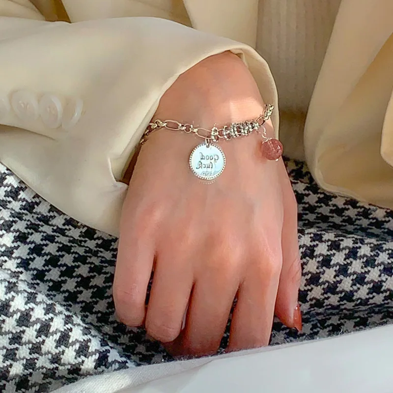 Новое поступление 30% посеребренные трендовые цепочки из натурального кварца с