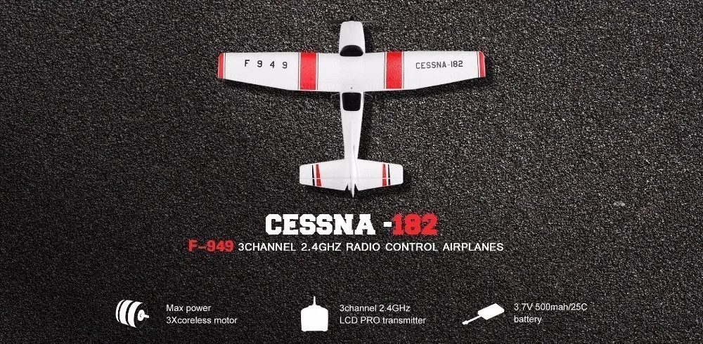 WLtoys F949 Sky King 2,4G RC самолет с фиксированным крылом RTF самолет радиоуправляемый самолет 3CH RC с фиксированным крылом WL F949 Дрон