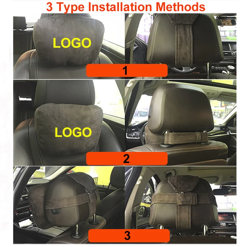 Подушка поясничная для автомобильного сиденья подушка на подголовник шеи