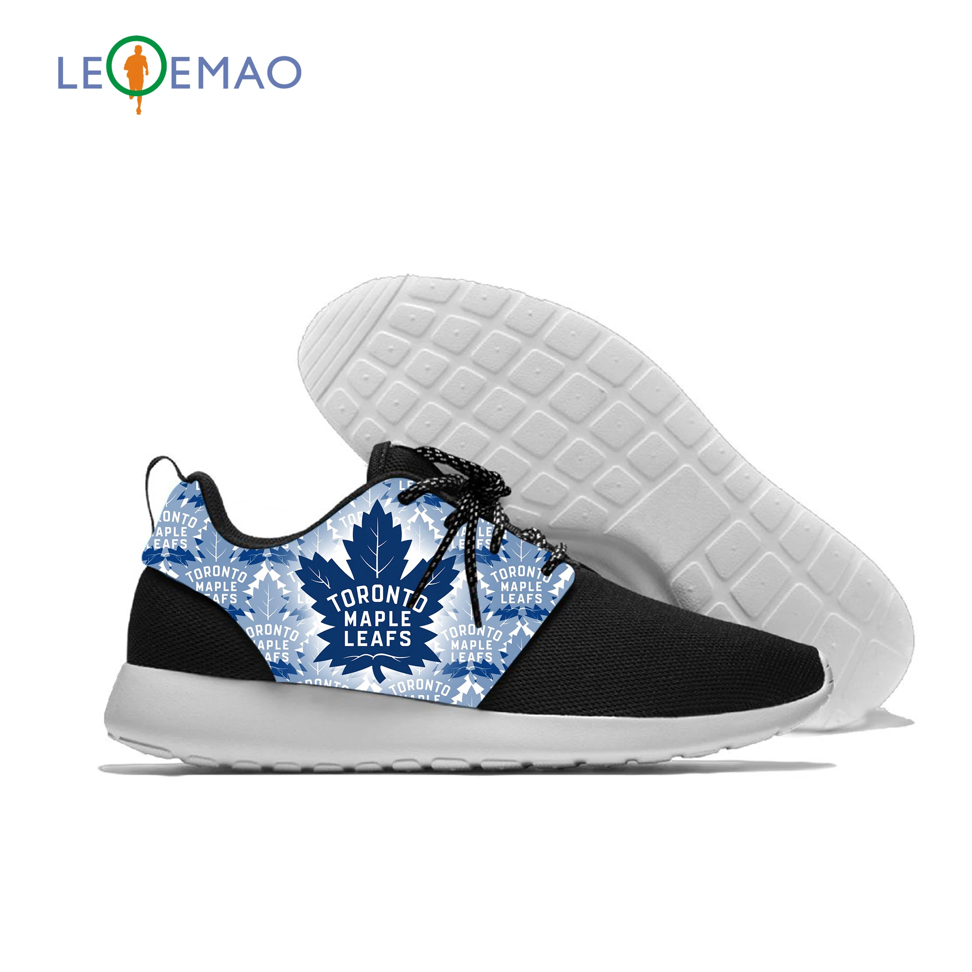 

2020 Hot Fashion Printing Maple Leafs Sneakers Unisex Lightweight Toronto Baseball Team Fans Casual Shoes