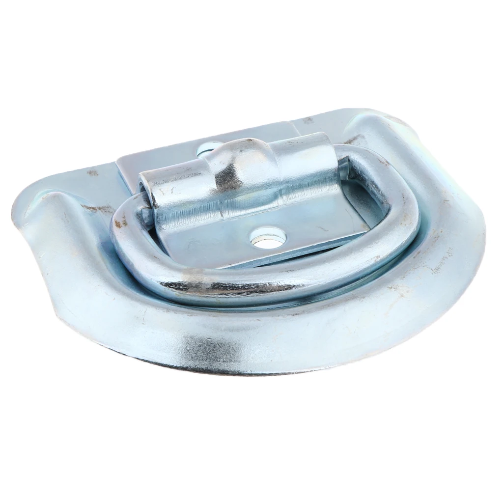 D Ring Weld On Tie Down Anchor with Recessed Pan Heavy Duty Flatbed Truck Trailer Chain Ratchet Strap Cargo | Автомобили и