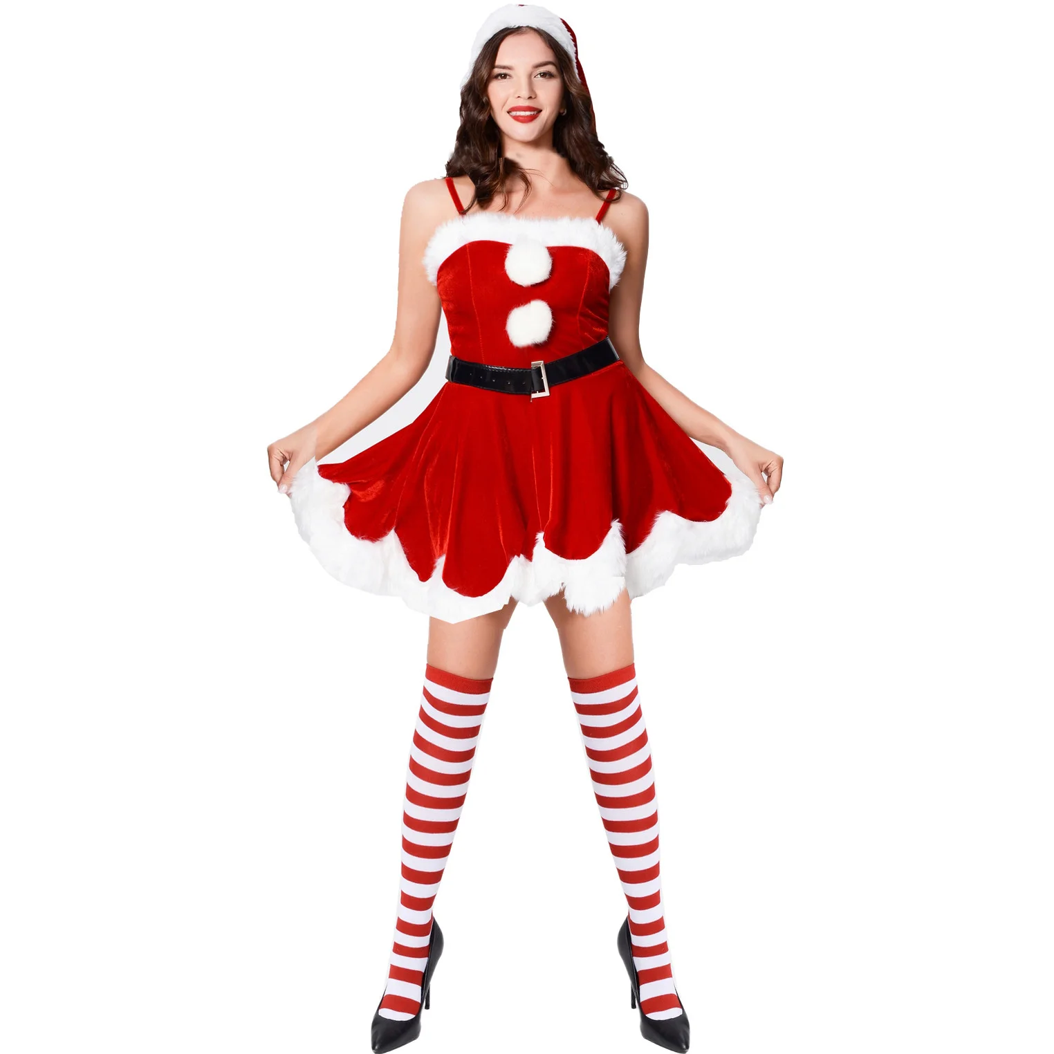 

2021M-XL Sexy Lingerie Sexy Christmas suit role play adult women's clothing