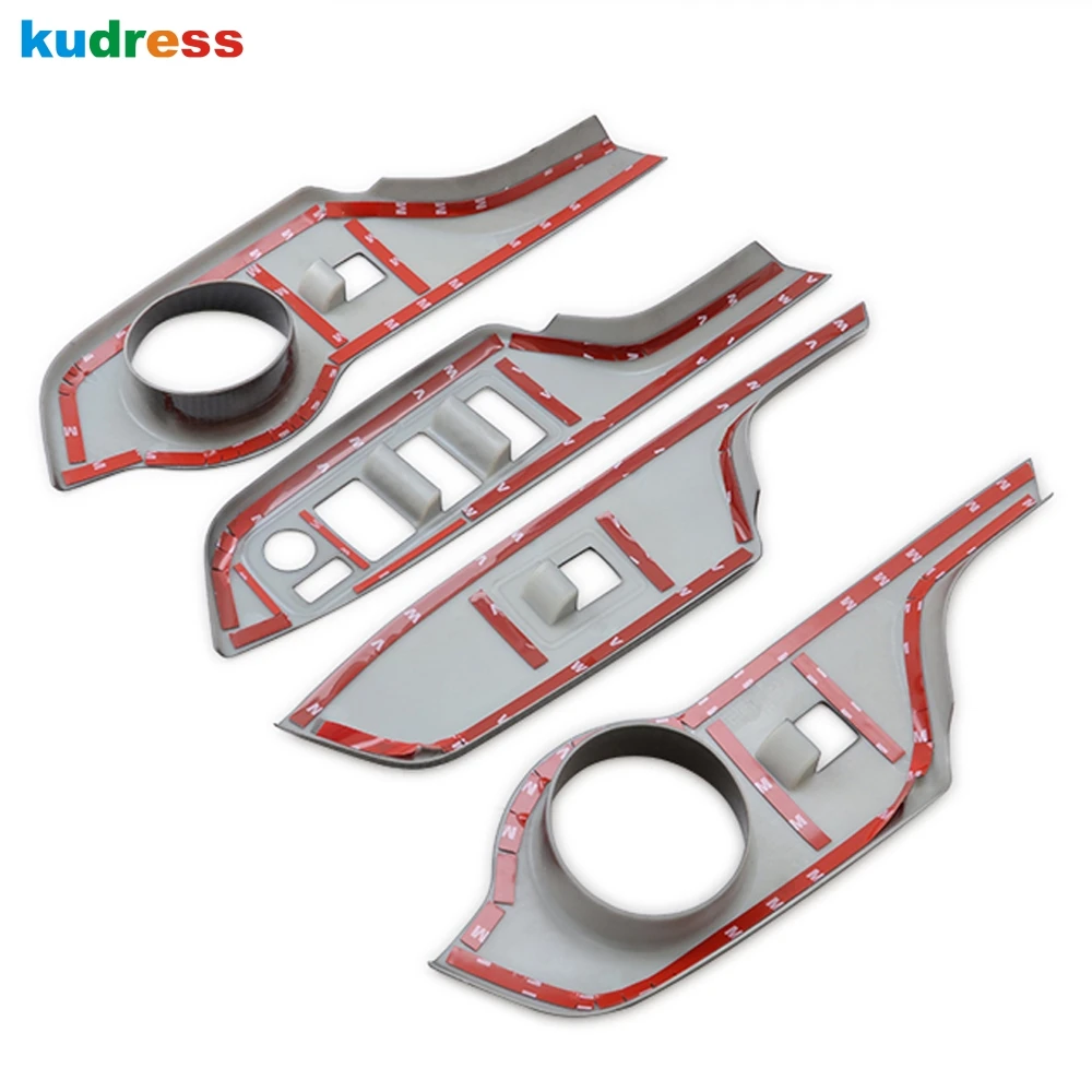 

For Toyota CHR C-HR 2016 2017 2018 2019 Interior Door Armrest Sticker Window Switch Buttons Cover Trim Auto Accessories