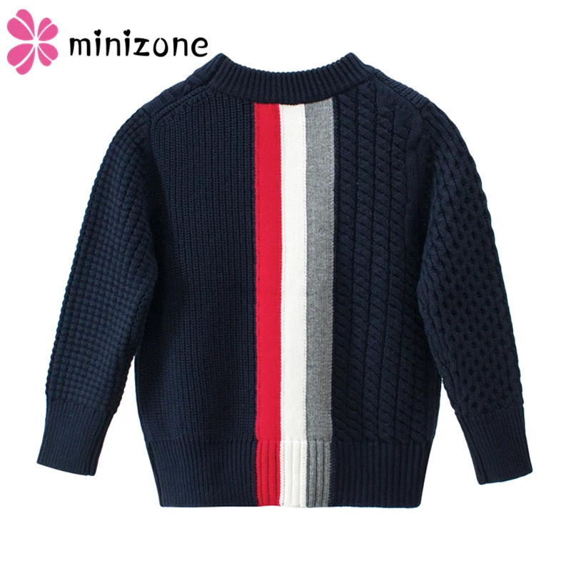 Детские повседневные свитера Осень зима 2019 пуловер для мальчиков и девочек
