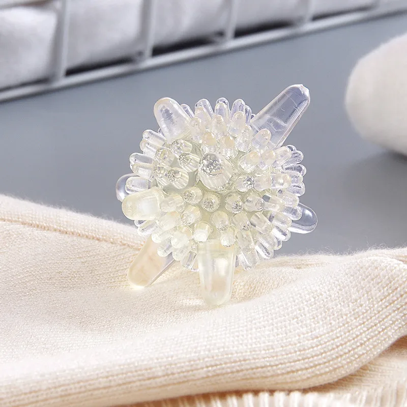 5 шт./компл. прозрачный шарик для стирки экологичный многоразовый мяч сушки