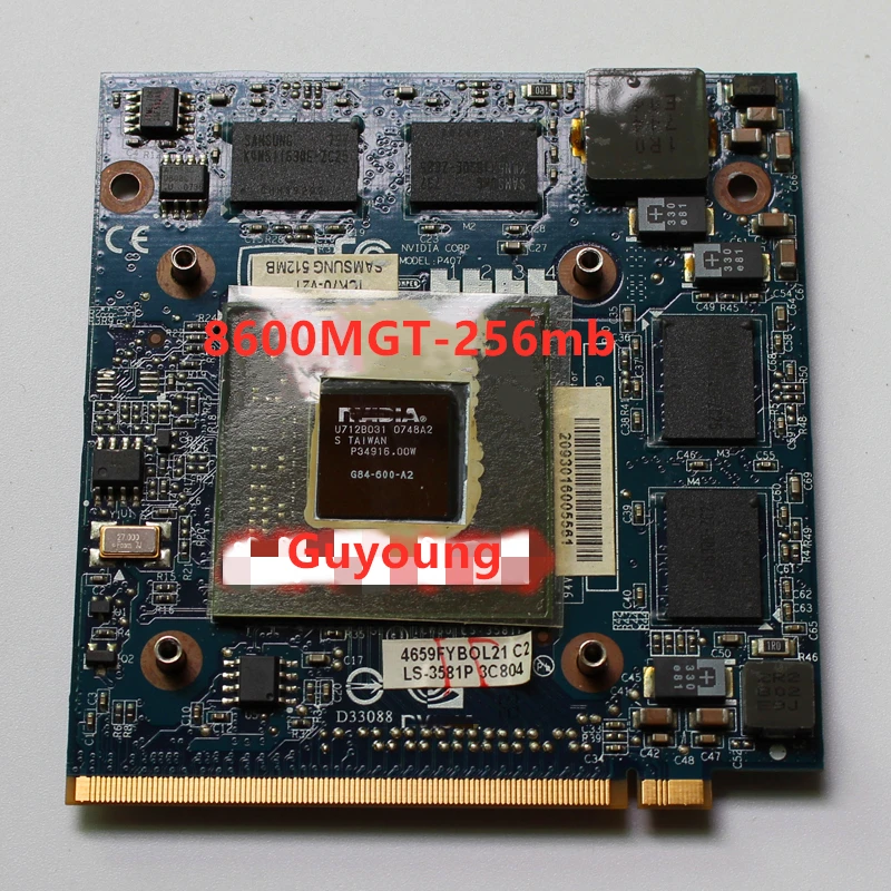 8600M GT 8600MGT 8600MGS DDR2 256 Мб G84 600 A2 графическая видеокарта для Acer 5920G 5520G 7720G 4720G 7250G 6920G 8920G