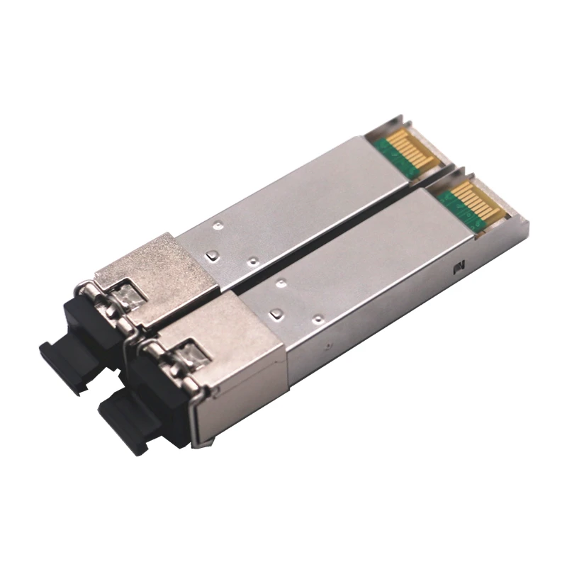 SFP  Mikrotik Cisco Switch  Compatible 2pcs SC sfp Module Gigabit BIDI mini gbic 1000Mbps fiber tranceiver sfp module
