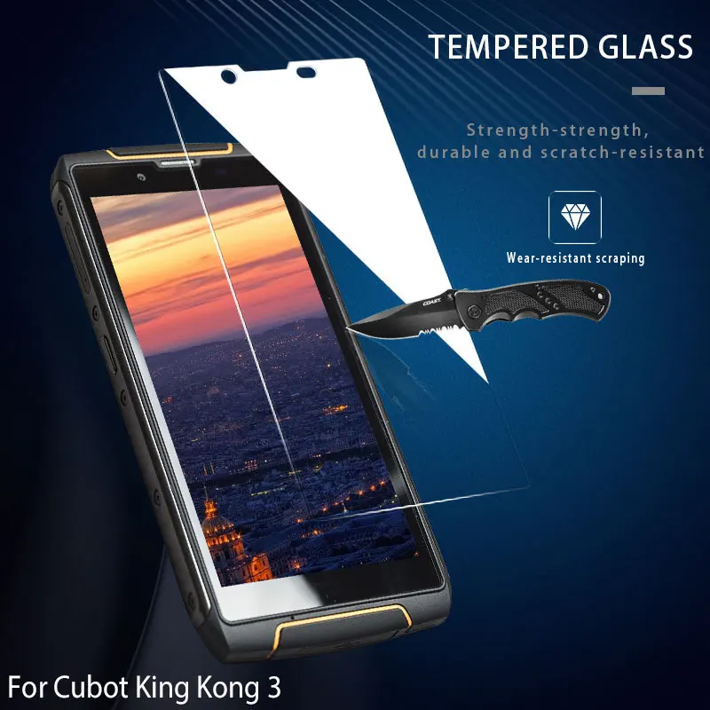 Для Cubot King Kong 3 Закаленное стекло IP68 Защитная пленка для экрана KingKong защитное