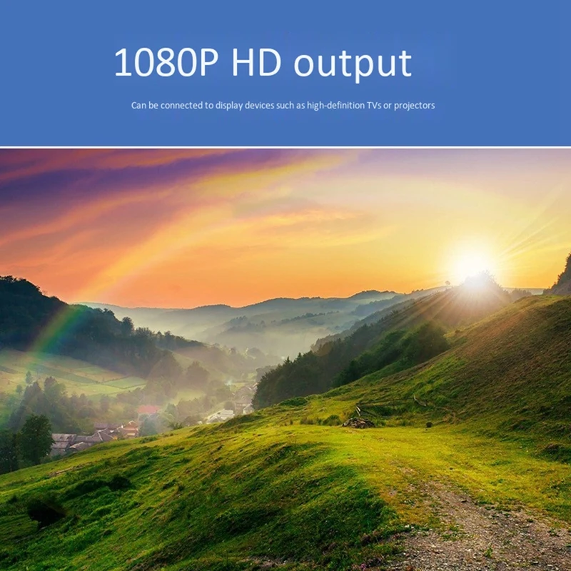 Видеоконвертер USB 1080 с поддержкой P USB3.0 в HDMI + VGA адаптер для ТВ гарнитуры