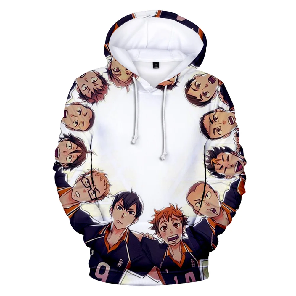 

Hot Sale Fashion Hip Hop 3D Hoodie Novelty Anime Haikyuu!! Hoodie 3D Men Women Kids Spring Fall Haikyuu Boys Girls Sportswear