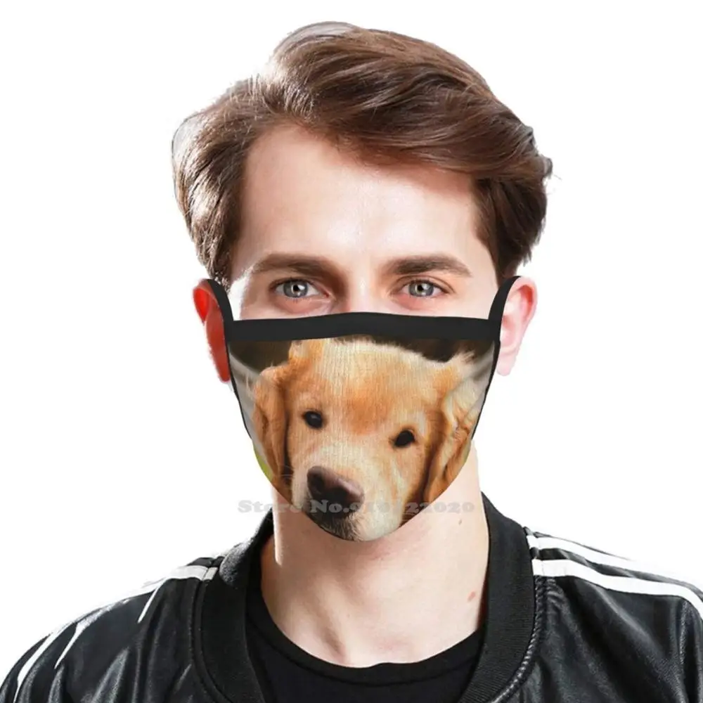 

Seaver The Retreiver Outdoor Cycling Fishing Motorcycle Face Masks Golden Retriever Dog Golden Retriever Puppy Animal Pet Pets