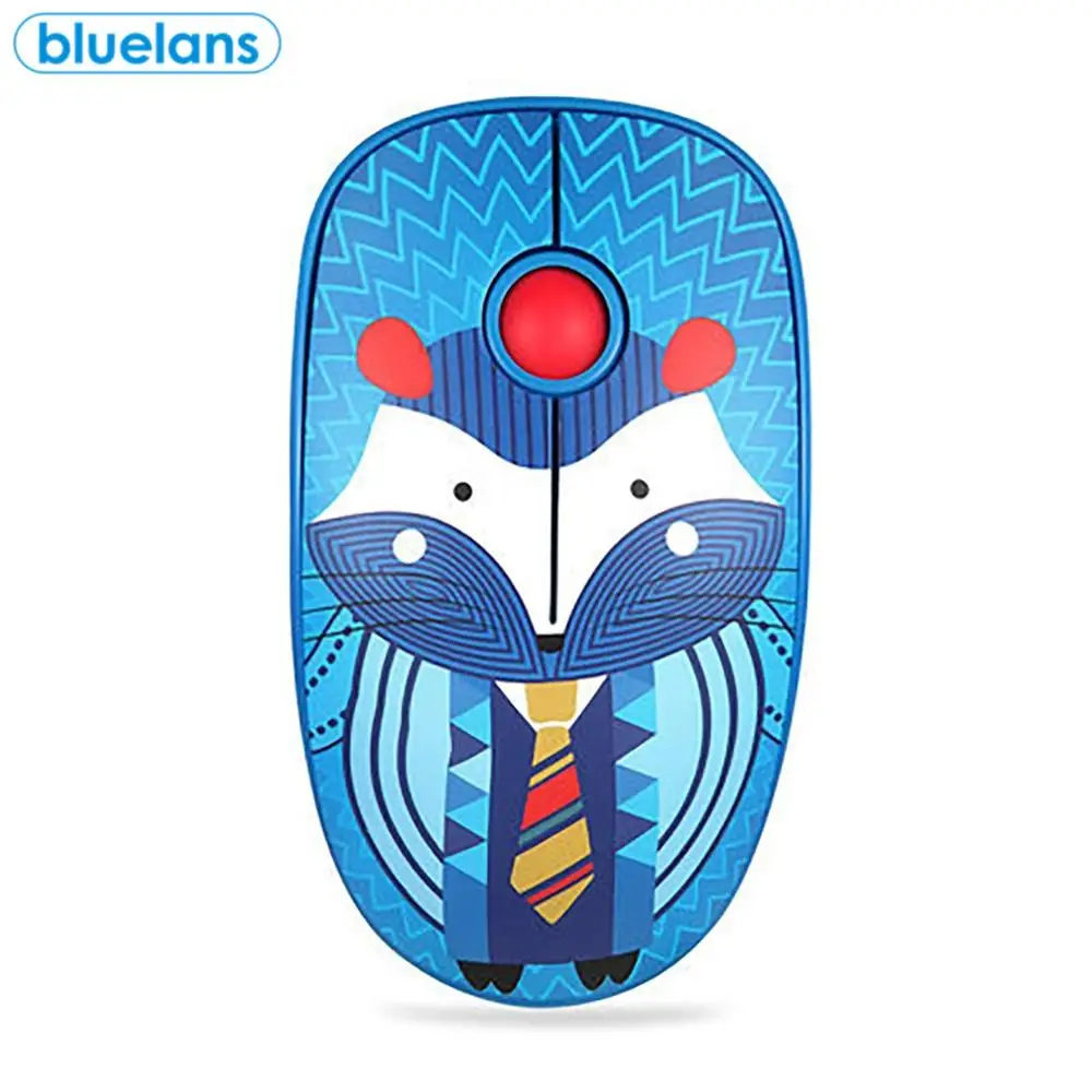 

2.4G 1000 DPI Artistic Style Cute Animal Symmetrical Design Wireless Silent Intelligent Power Saving Gaming Mouse