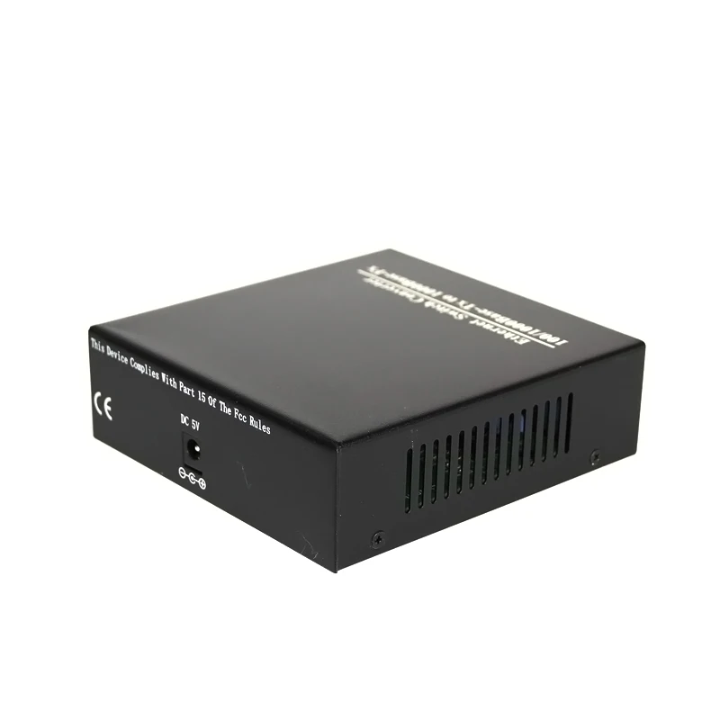 10/100 Мбит/с волоконно оптический медиа конвертер 1 CH * SC 8 RJ45 преобразователь