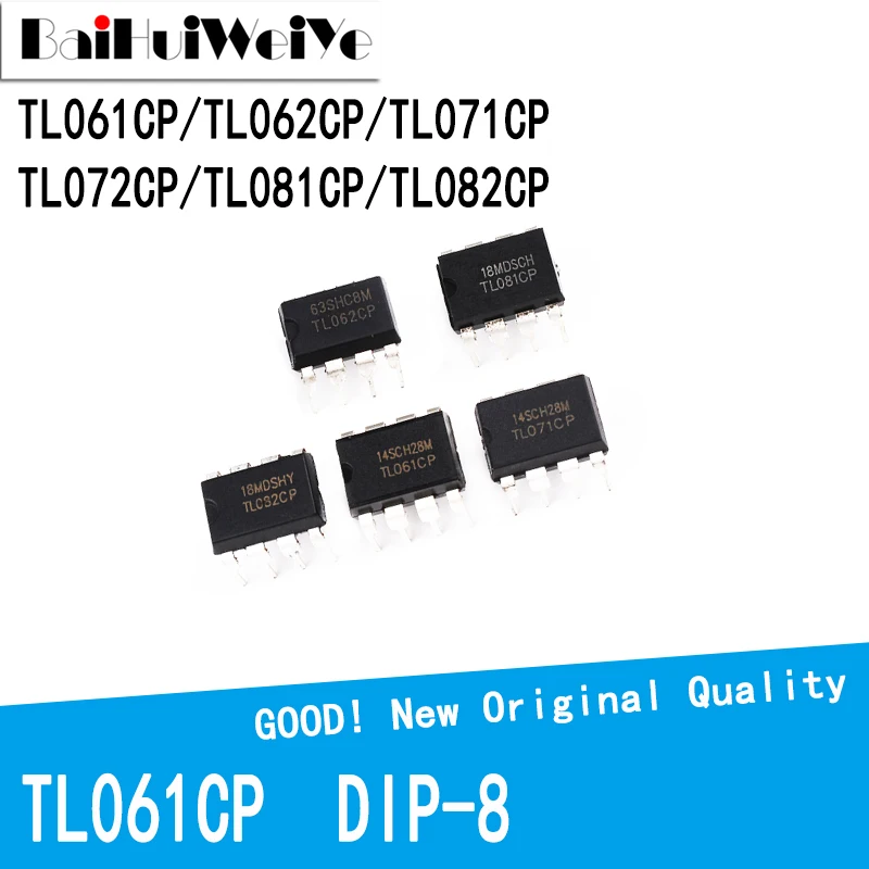 10 шт./лот TL061CP TL062CP TL071CP TL072CP TL081CP TL082CP DIP-8 DIP8 новый оригинальный чип IC Усилителя хорошее качество чипсет