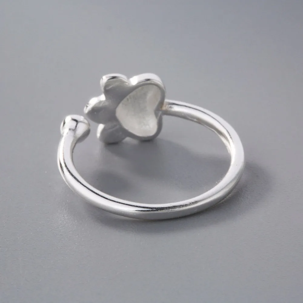 Кольцо Kinitial с принтом лапы питомца кошачьи уши медведя коготь открытые кольца