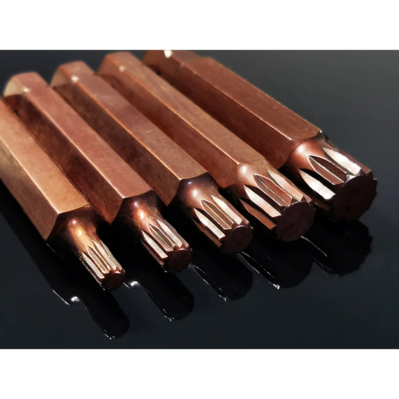 Набор из 5 магнитных отверток 75 мм с шестигранным хвостовиком 12 точек 10