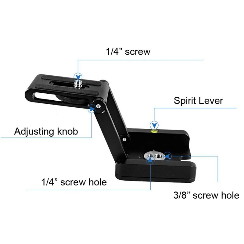 Алюминиевый сплав Z Flex наклонная головка штатива складной быстросъемная