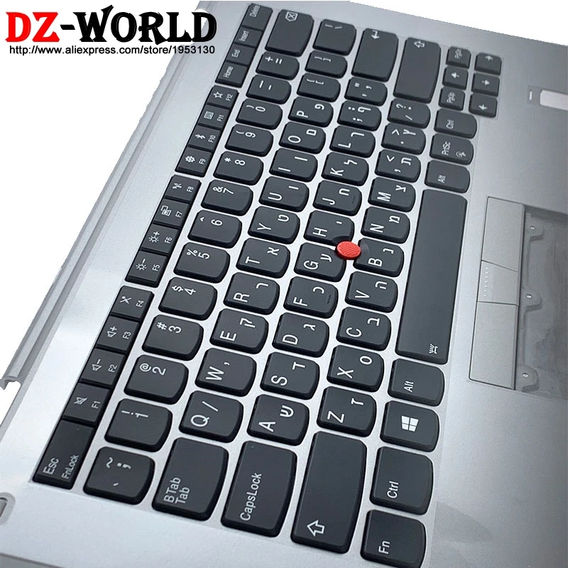 Precio Carcasa Superior Para Ordenador Portátil Lenovo Thinkpad X1, Cubierta Con Reposamanos Y Teclado Retroiluminado De 2. ª Generación, Hebreo, Israel, 01LV015, 01HY815