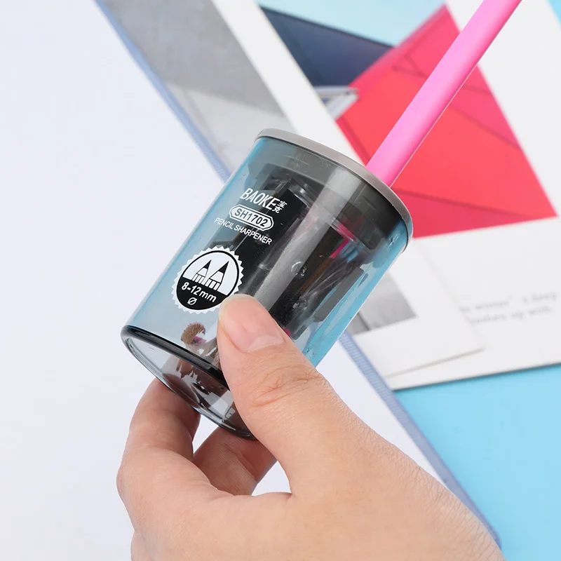 Точилка для карандашей Baoke SH1702 точилка с одним отверстием ластиком | Канцтовары