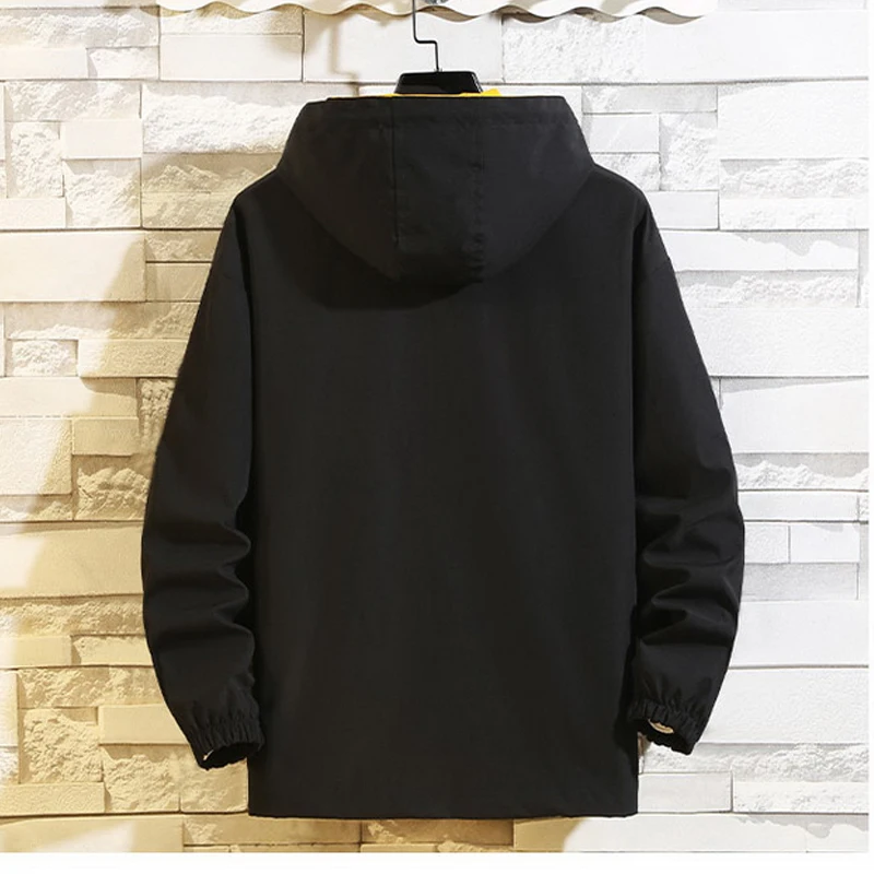 Мужская куртка-бомбер весна-осень повседневная бейсбольная куртка 6XL 7XL 8XL