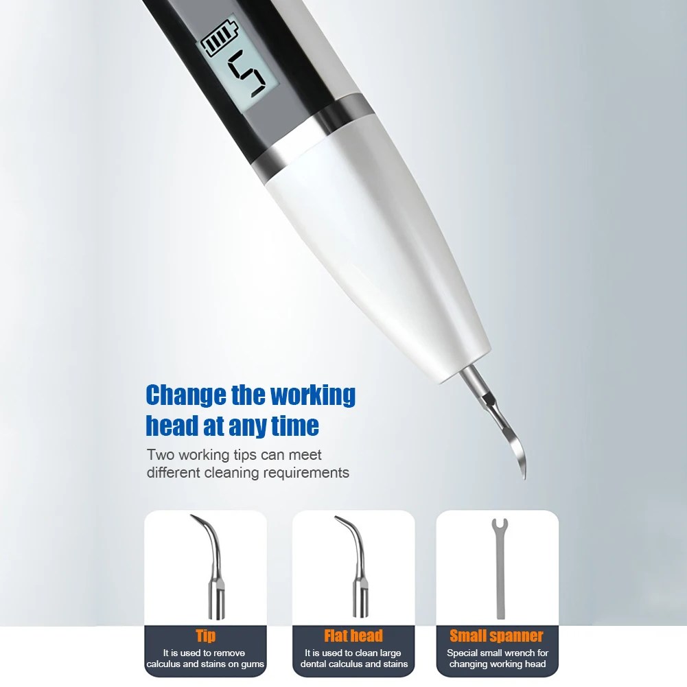 

Home Oral Irrigator Ultrasonic Calculus Remover Dental Scaling Electric Portable Scaler Sonic Smoke Stains Tartar Plaque Teeth