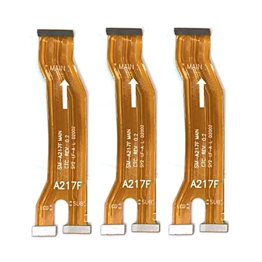 10 шт. для Samsung Galaxy A21S A217 основной гибкий USB-кабель зарядки ЖК-экрана | Мобильные