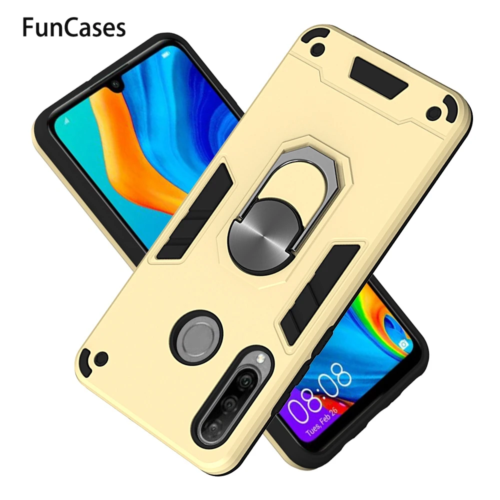 Магнитные противоударные чехлы для смартфонов Huawei P30 Lite Защитные capa Nova 4E Жесткий