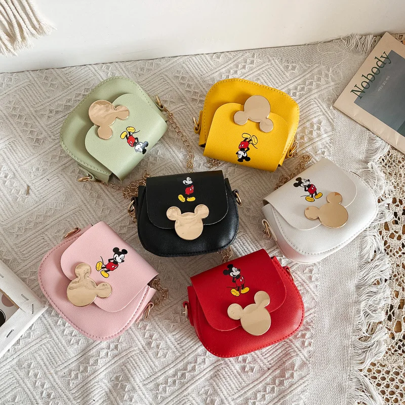 Сумка-мессенджер из искусственной кожи Disney с Микки Маусом женская сумочка на